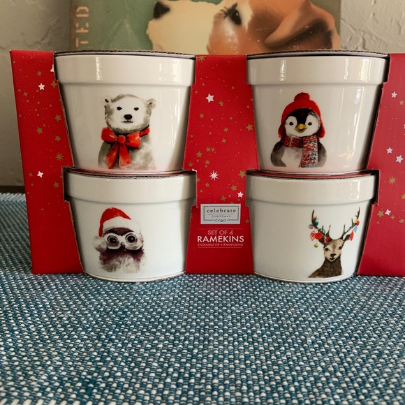 🎄Holiday Animal Ramekins - Picture 1 of 2